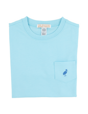 Carter Crewneck Belhaven Blue with Wood Boat Blue