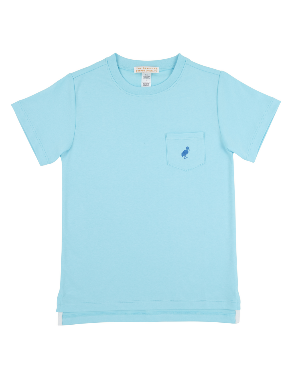 Carter Crewneck Belhaven Blue with Wood Boat Blue