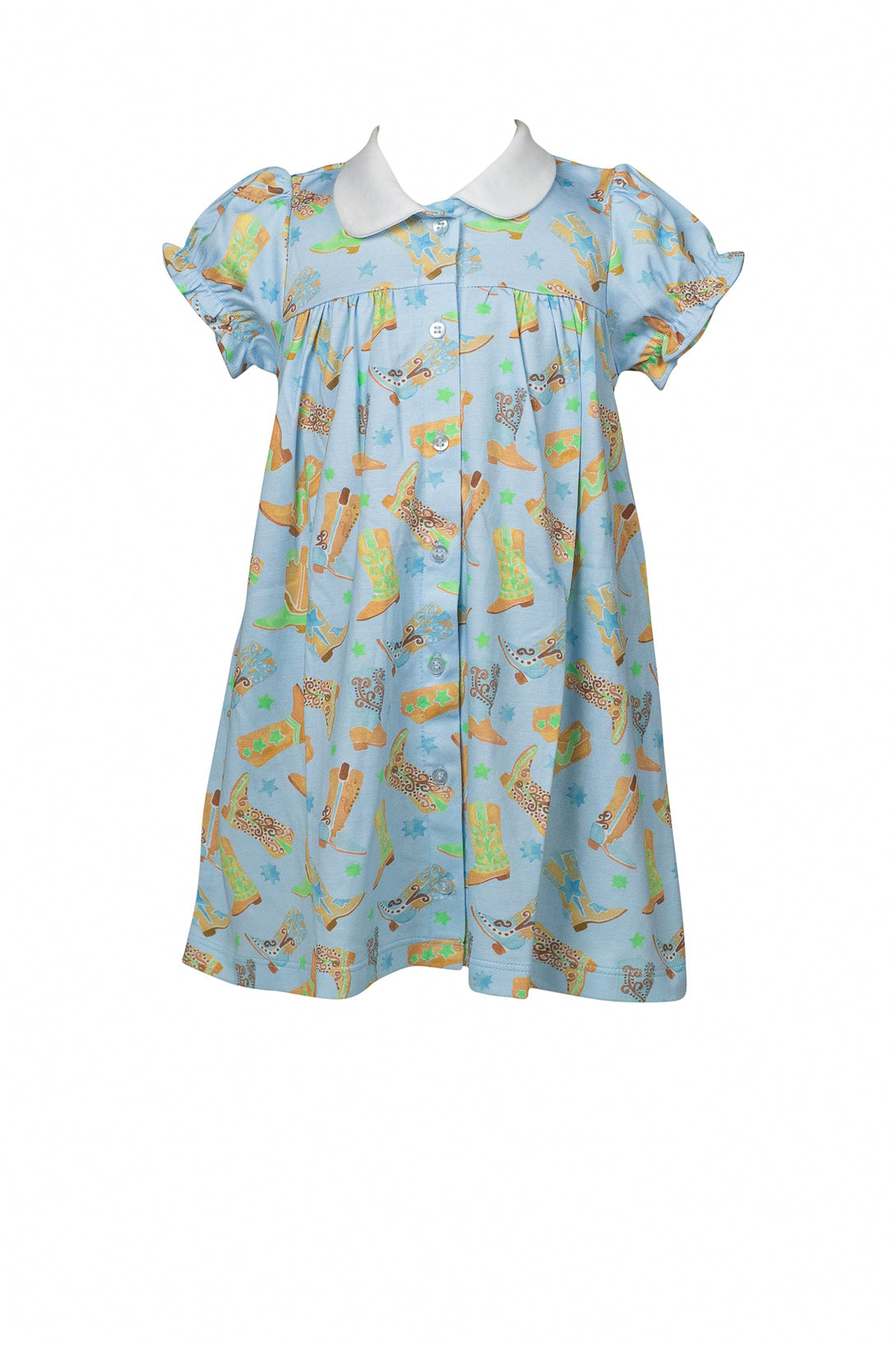 Boots Button Front Dress PRE-ORDER