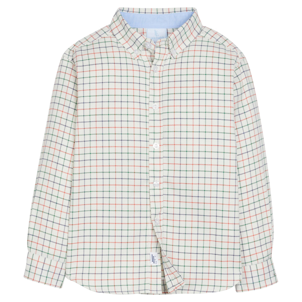 Button Down Shirt Hunter Tattersall PRE-ORDER