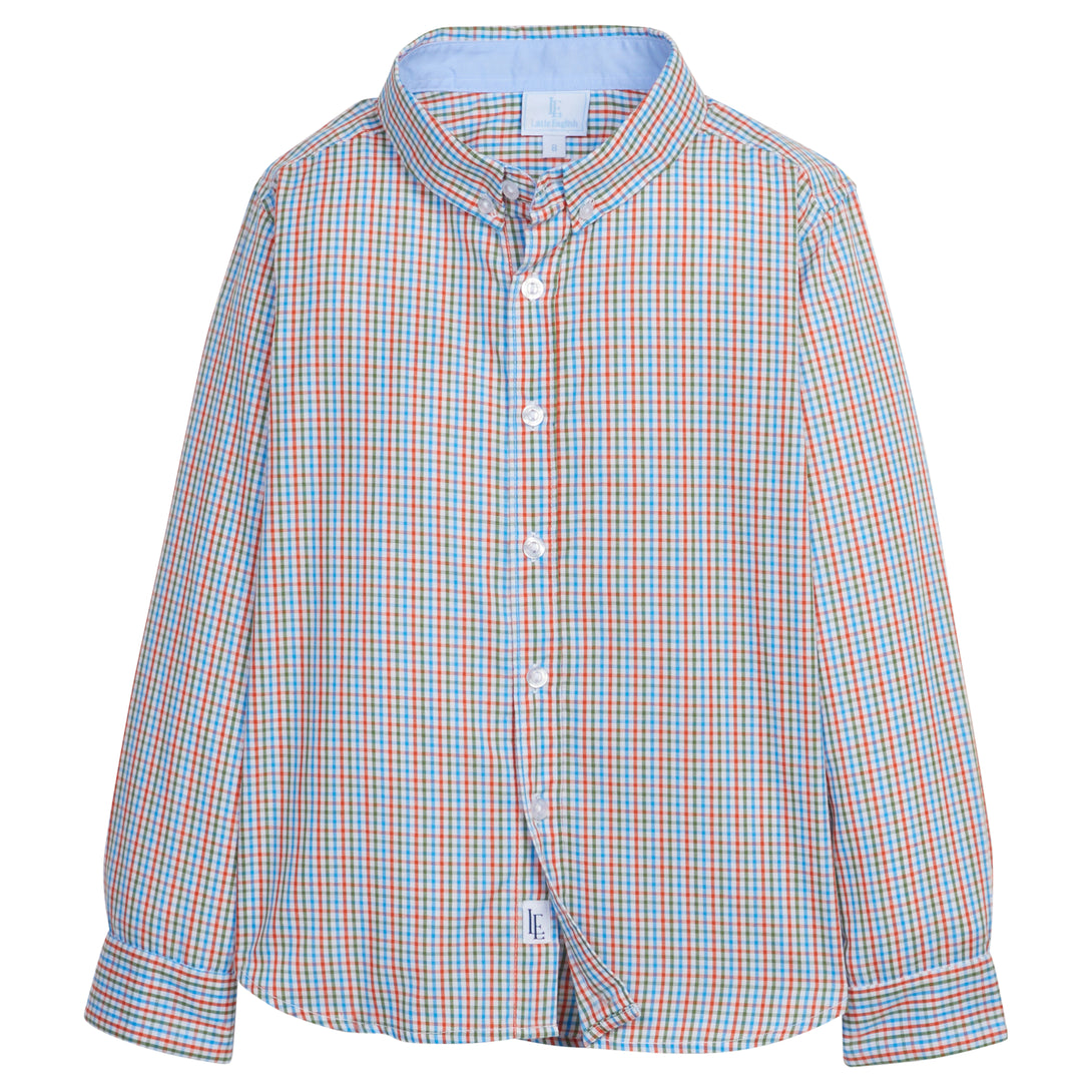 Button Down Shirt Teton Plaid