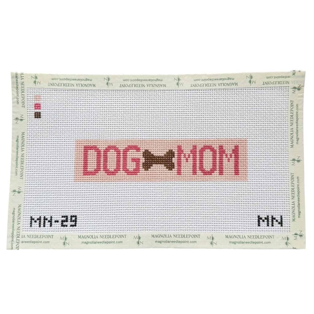 Dog Mom Key Fob Canvas
