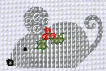 Silver Striped Mouse on 13 Mesh CH-252