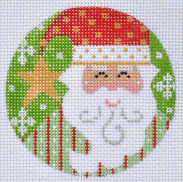 Red/Green Santa on 13 Mesh PFOS-02