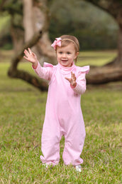 Caroline Romper Light Pink