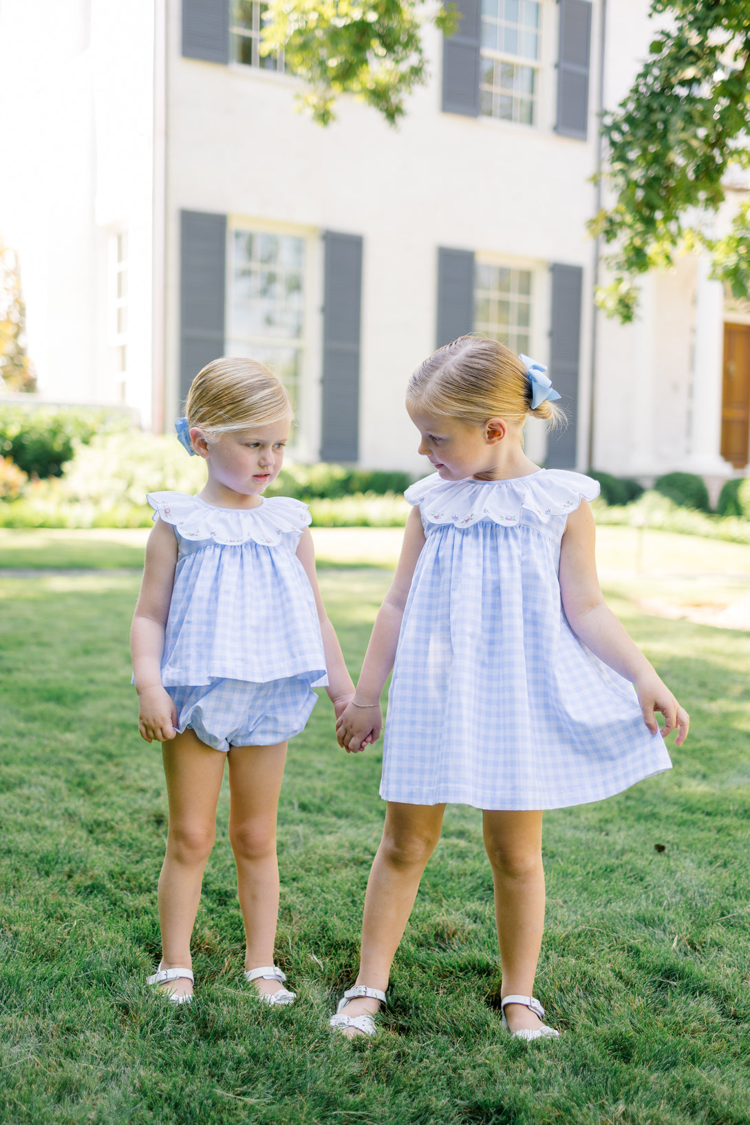 Colby Check Bloomer Set PRE-ORDER