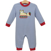 Constructing Christmas Romper