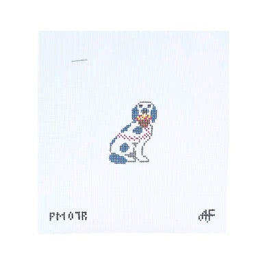 Staffordshire Dog Right Facing 18 Mesh Needlepoint Canvas
