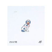 Staffordshire Dog Right Facing 18 Mesh Needlepoint Canvas