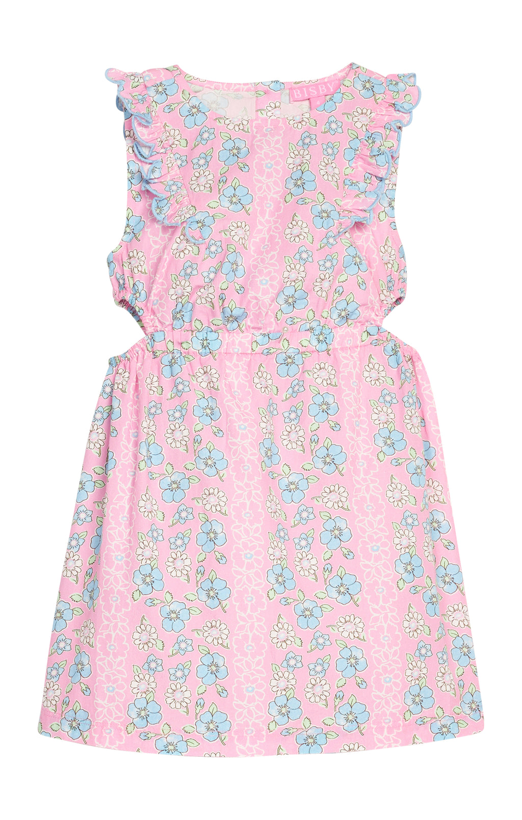 Cutout Dress in Spring Marguerite Floral