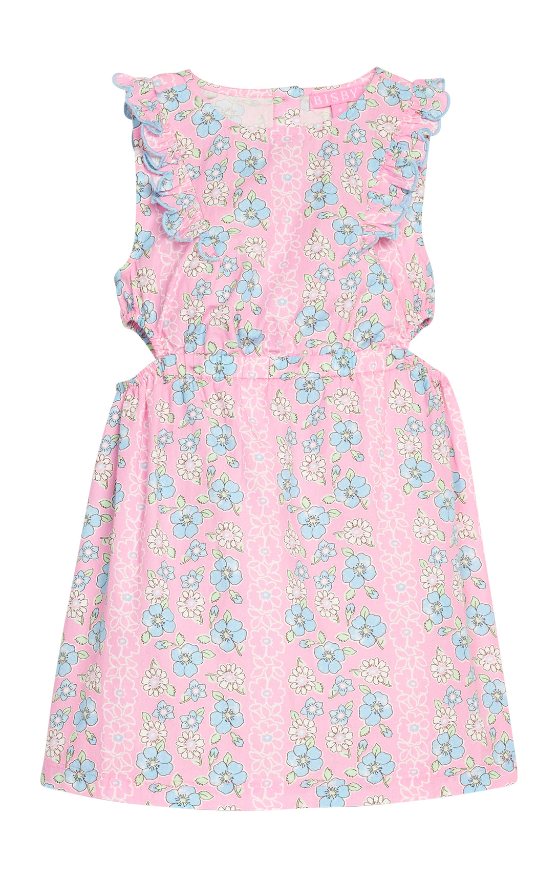 Cutout Dress in Spring Marguerite Floral