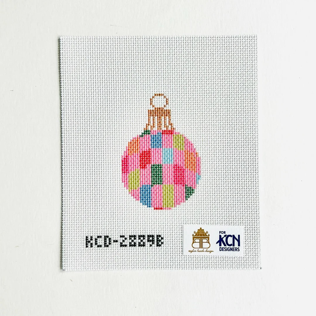 Retro B Printed Canvas