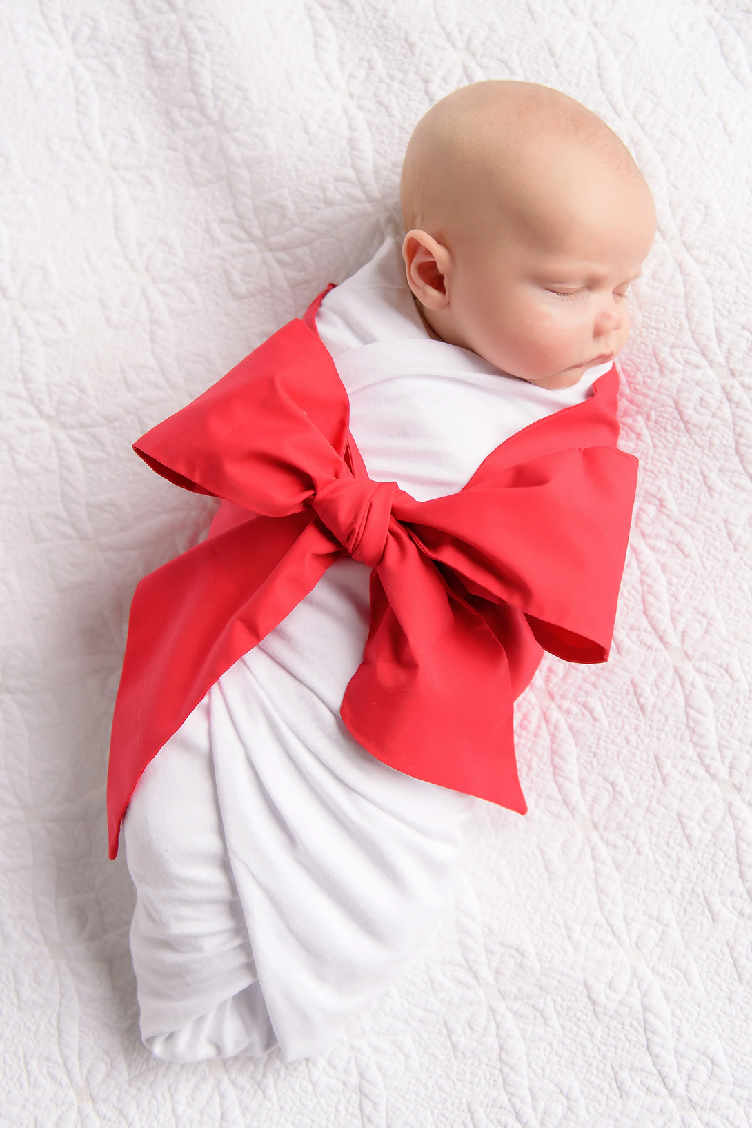 Bow Swaddle Richmond Red