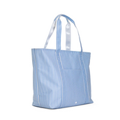 Jumbo Extra Large Tote - Pimlico Stripe Chambray