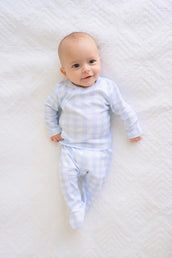 Cameron Cross Front Set Buckhead Blue Gingham