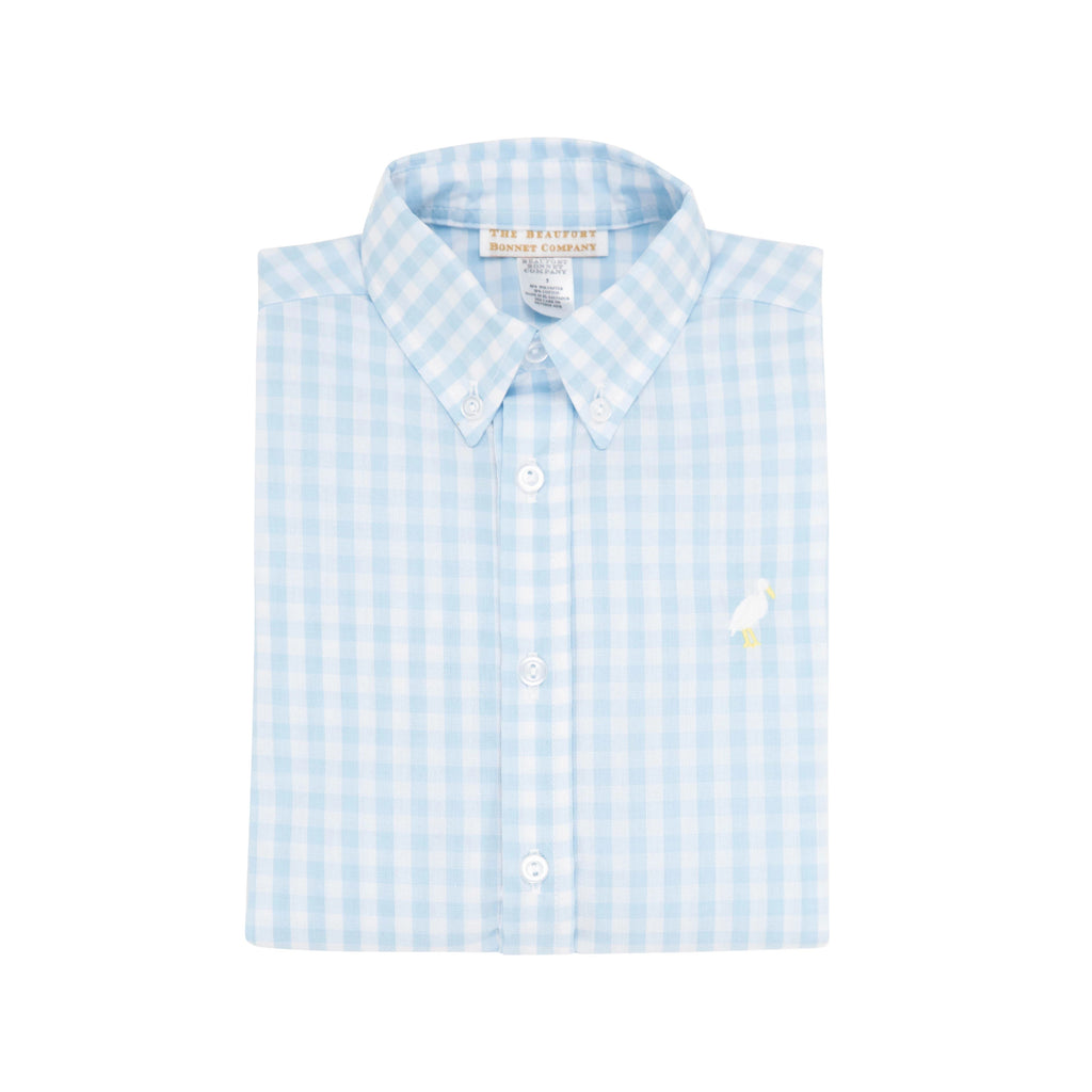 Dean's List Dress Shirt Buckhead Blue Gingham