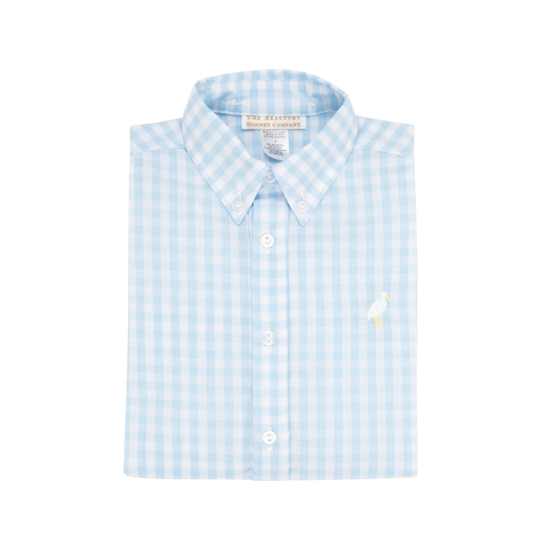 Dean's List Dress Shirt Buckhead Blue Gingham