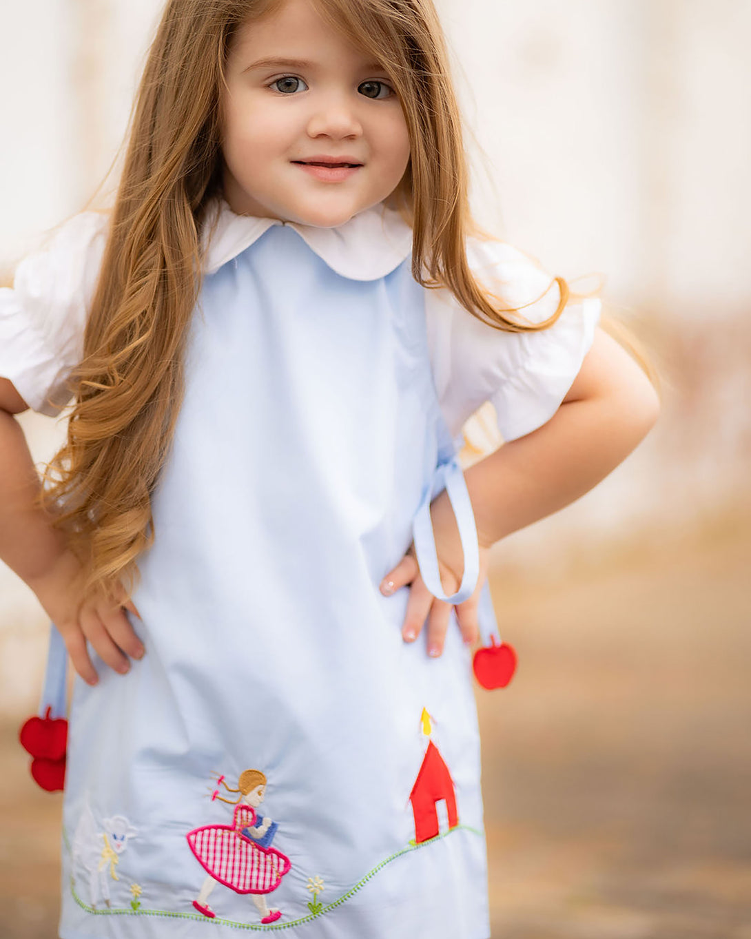Emma Dress - Little Lamb