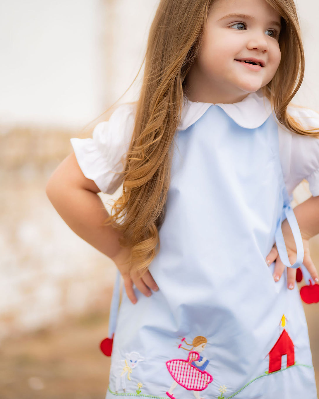 Emma Dress - Little Lamb