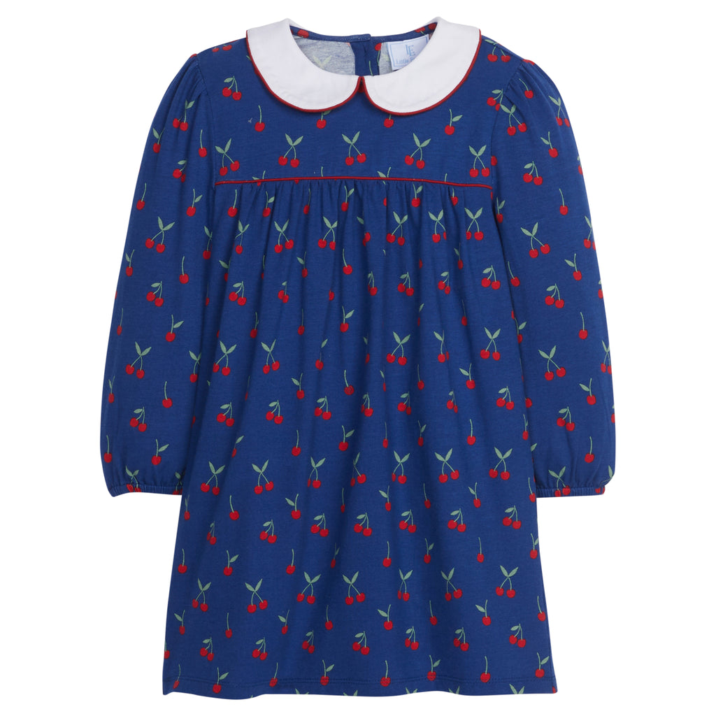 Evelyn Dress Cherries Print