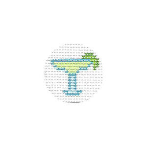 Key Fob Margarita Canvas
