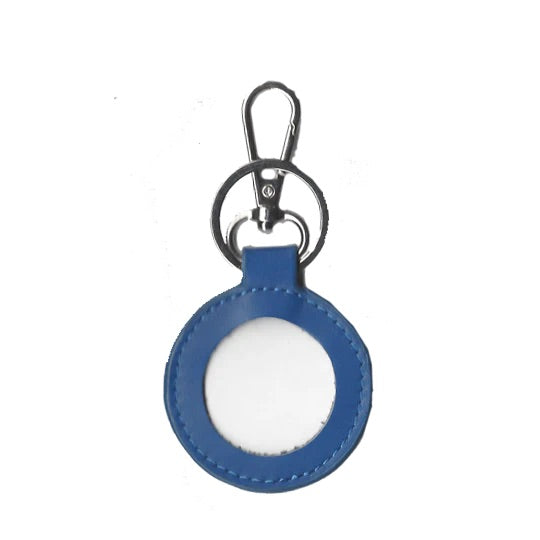 Leather Key Fob - Royal Blue