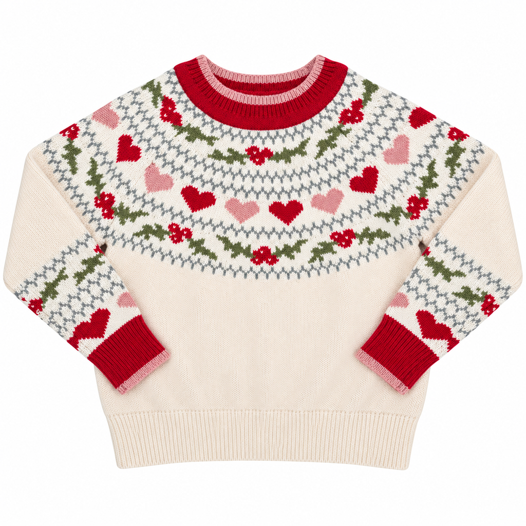 Cindy Sweater - Xmas Heart