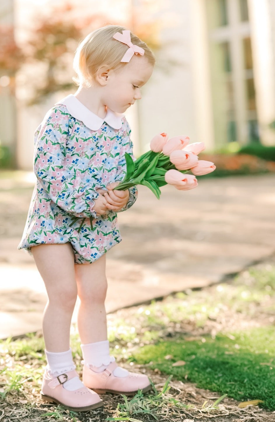 Flanders Poppy Long Sleeve Girl Bubble