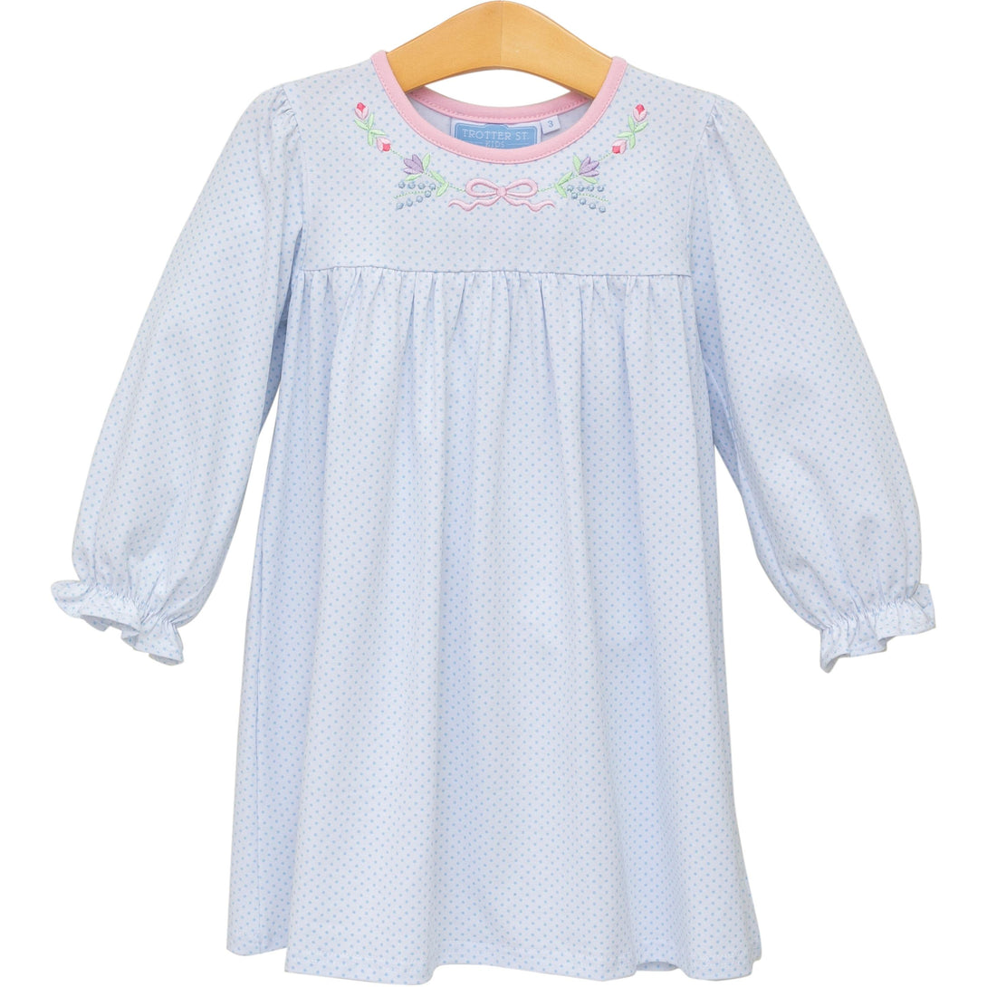 Floral Embroidered Dress