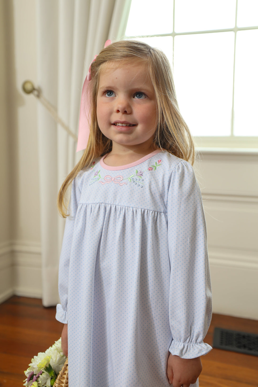 Floral Embroidered Dress