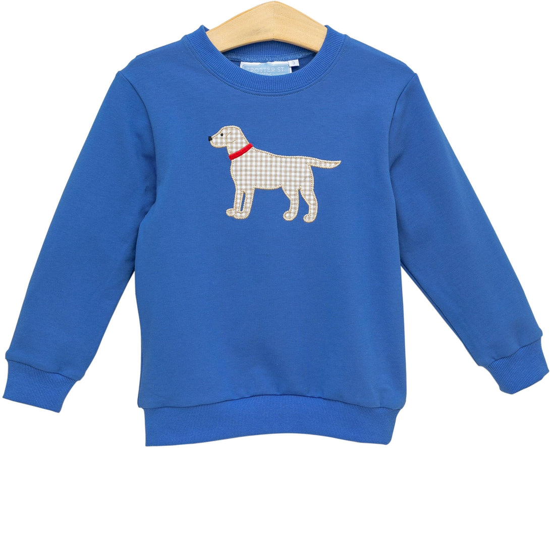 French Terry Dog Pullover