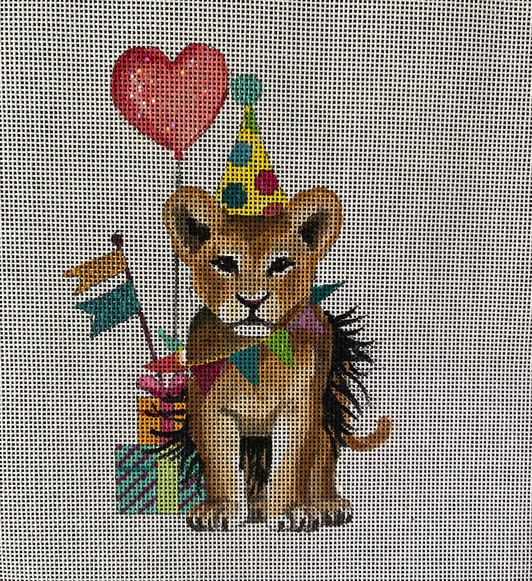 Birthday Lion Cub HBD-010