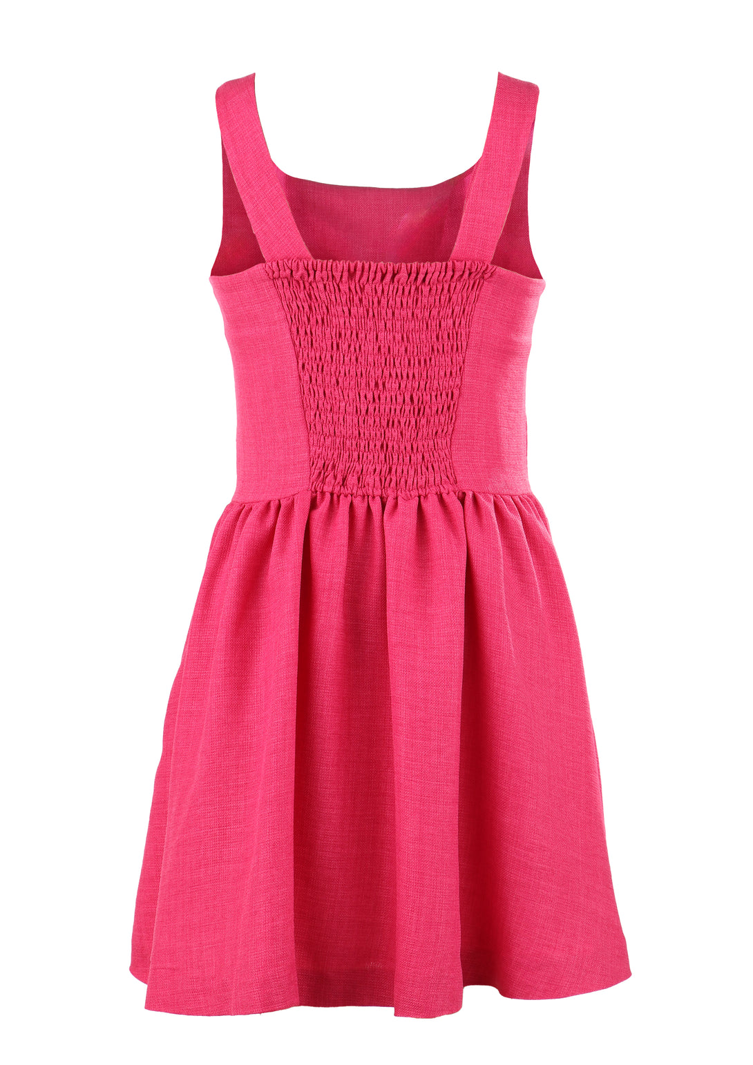 Willow Pleated Dress Fuchsia