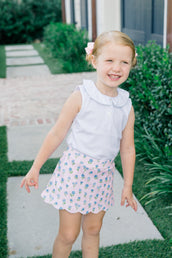 Gardenia Scalloped Skort PRE-ORDER