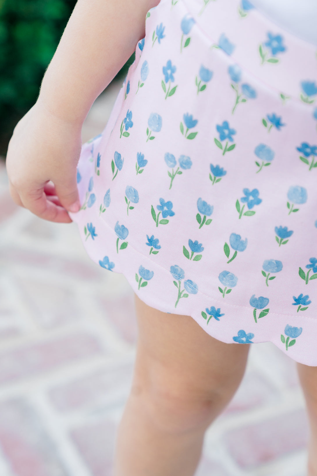 Gardenia Scalloped Skort PRE-ORDER