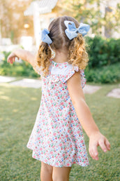 Geranium Sleeveless Dress PRE-ORDER