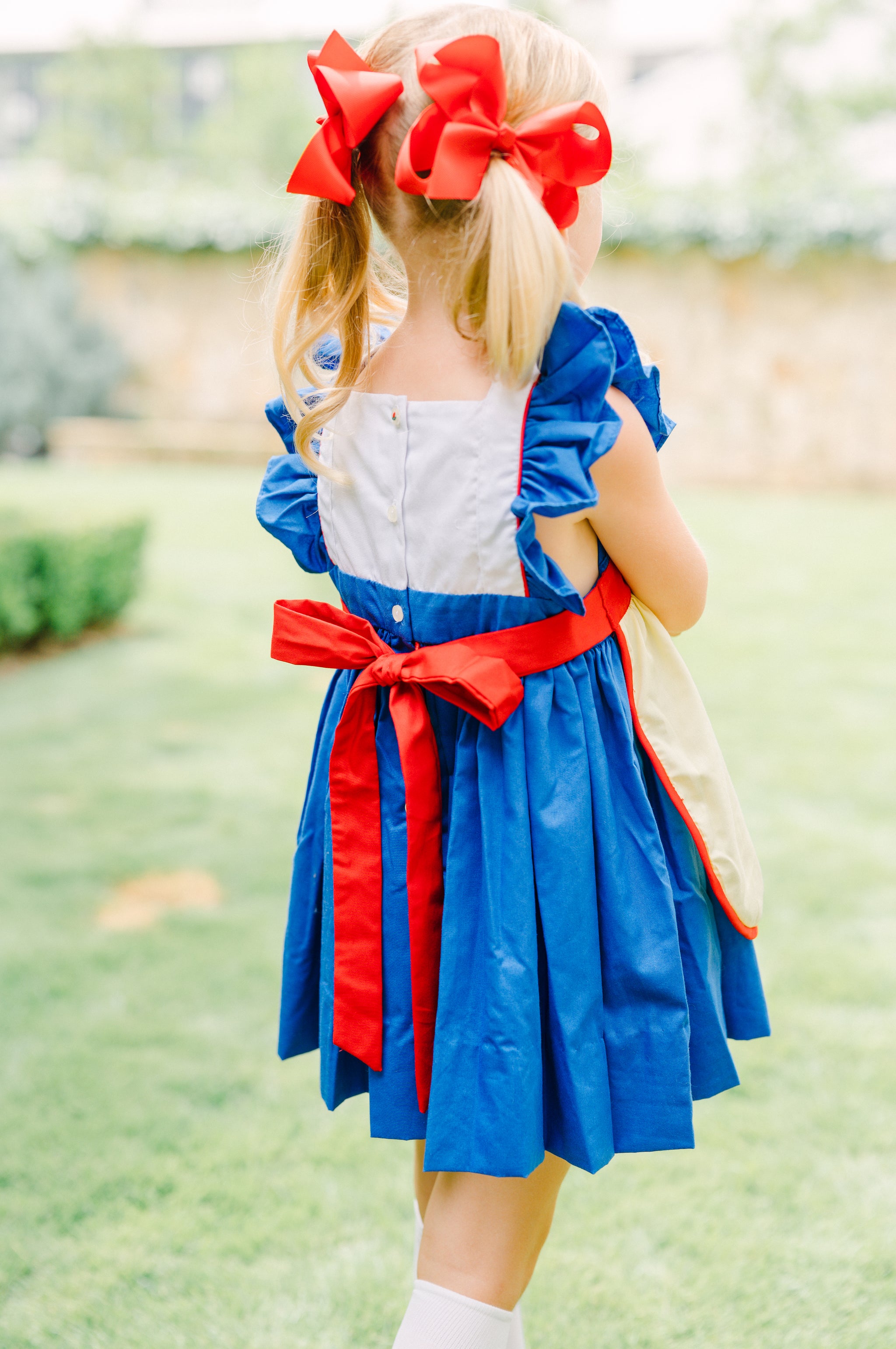 snow white peasant dress Snow White Dress with Apron – The Frilly Frog
