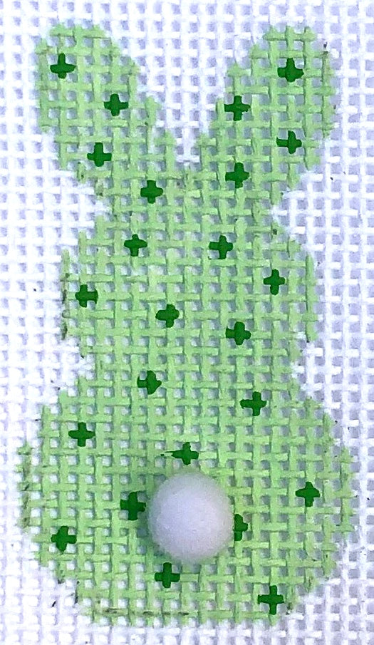 Mini Green Bunny Tails HB37
