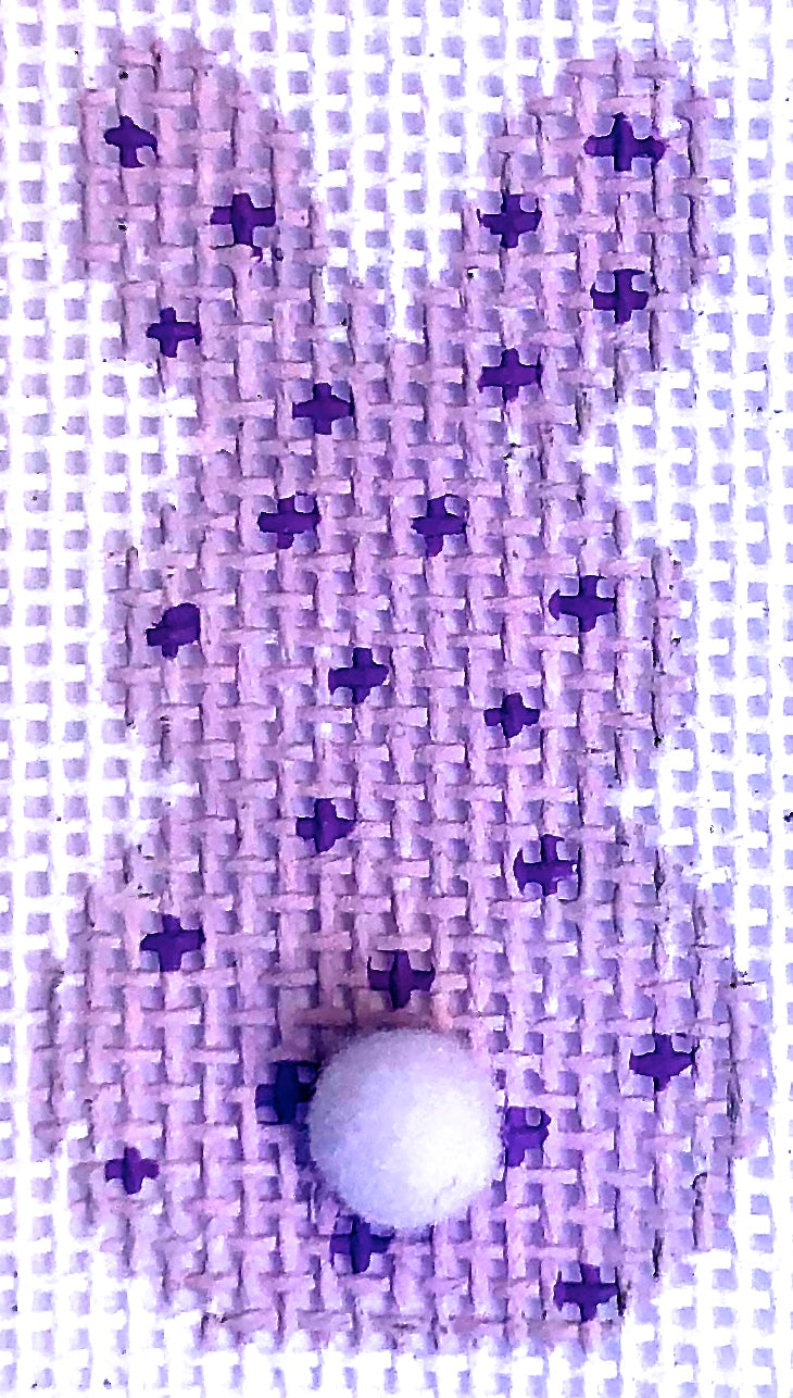 Mini Lavender Bunny Tails HB38