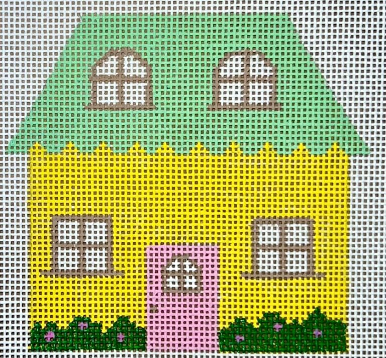 Cottage Yellow & Green with Stitchguide HB404