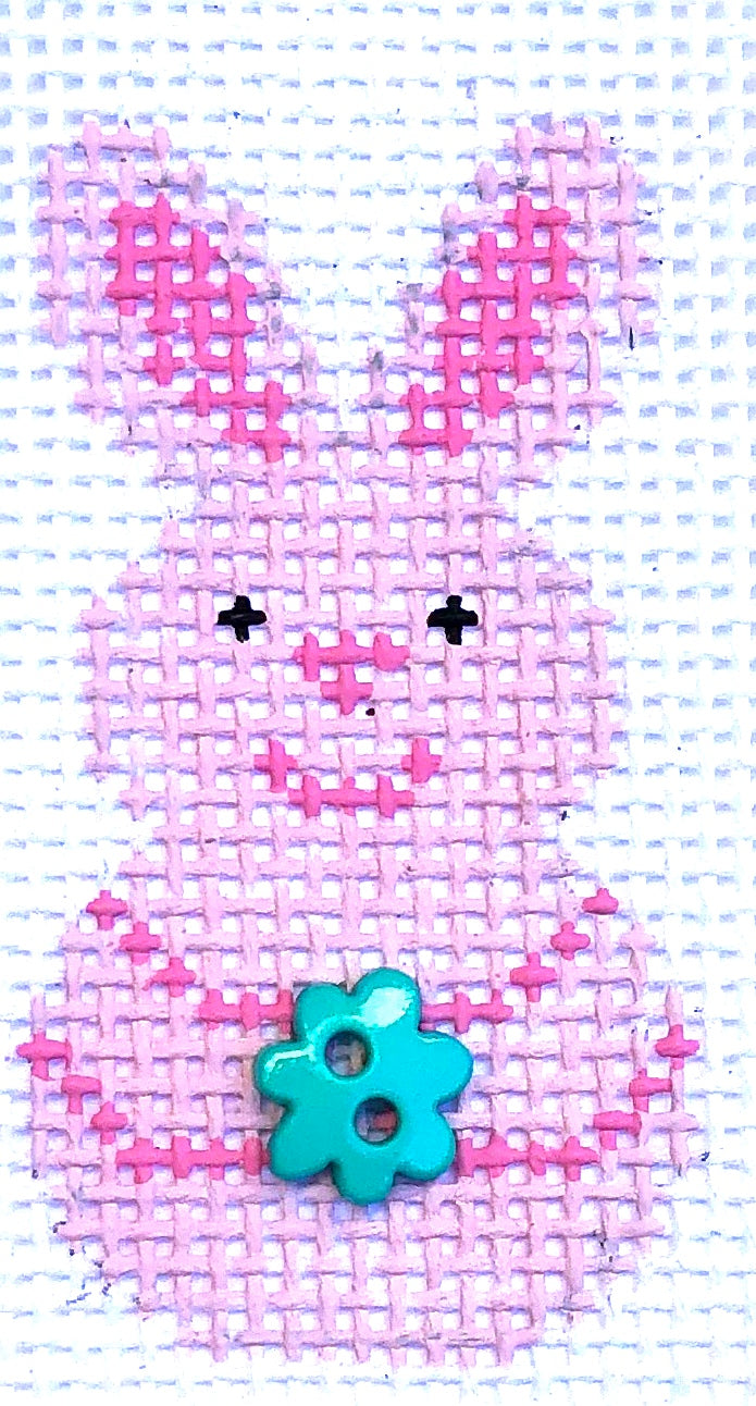 Mini Pink Bunny Smiles HB41