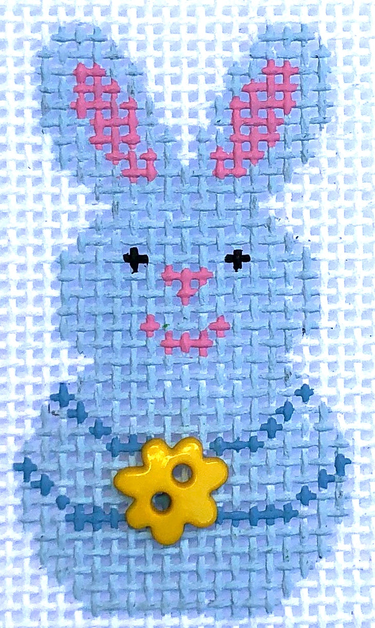 Mini Blue Bunny Smiles HB42