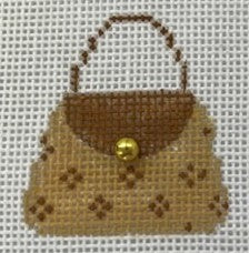 Mini Purse Tan & Brown HB77