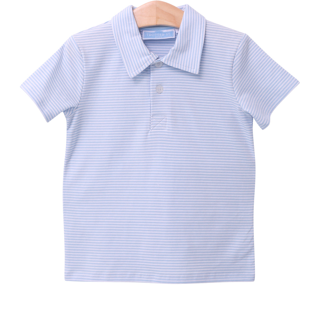 Henry Polo Light Blue Stripe