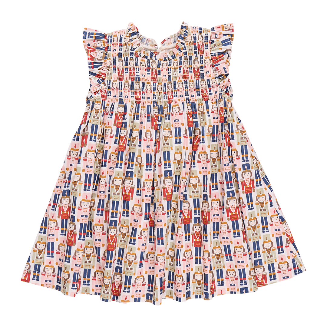 Stevie Dress Vintage Nutcracker