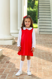 Holiday Bow Dress Set