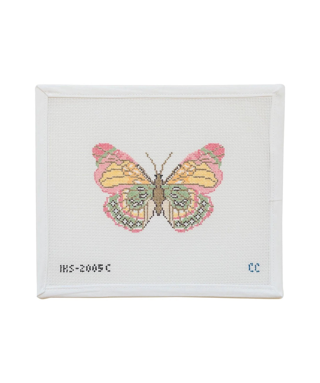 Butterfly Ornament - Pink Green