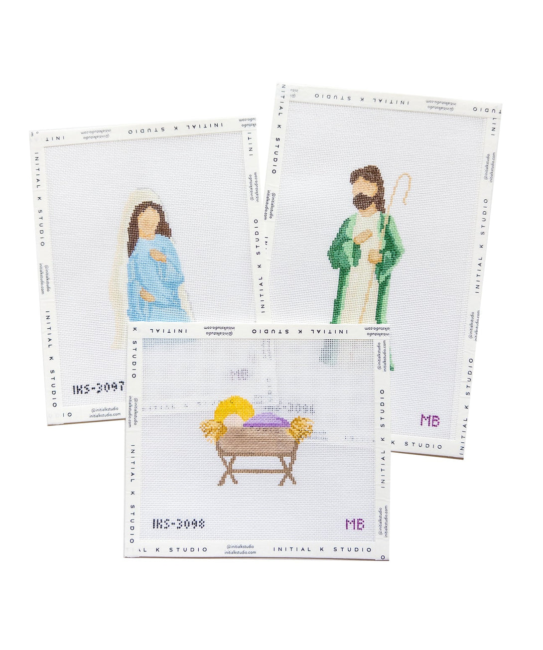 Megan Bowdon Trio Canvas Nativity Bundle