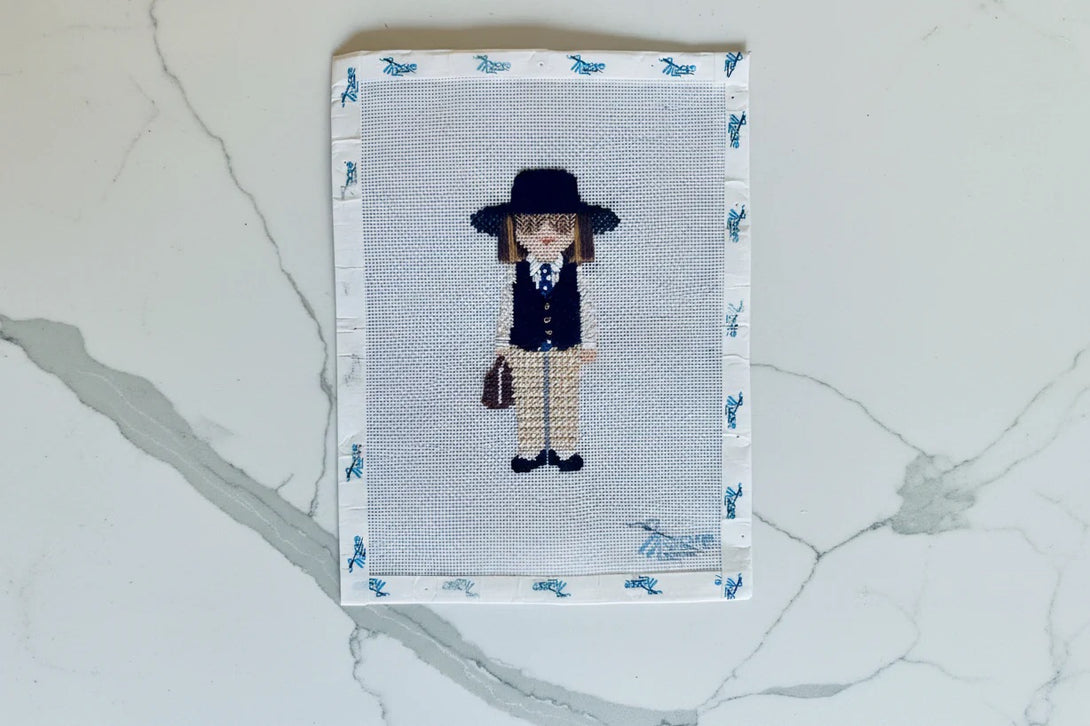 Diane Keaton Needlepoint Canvas