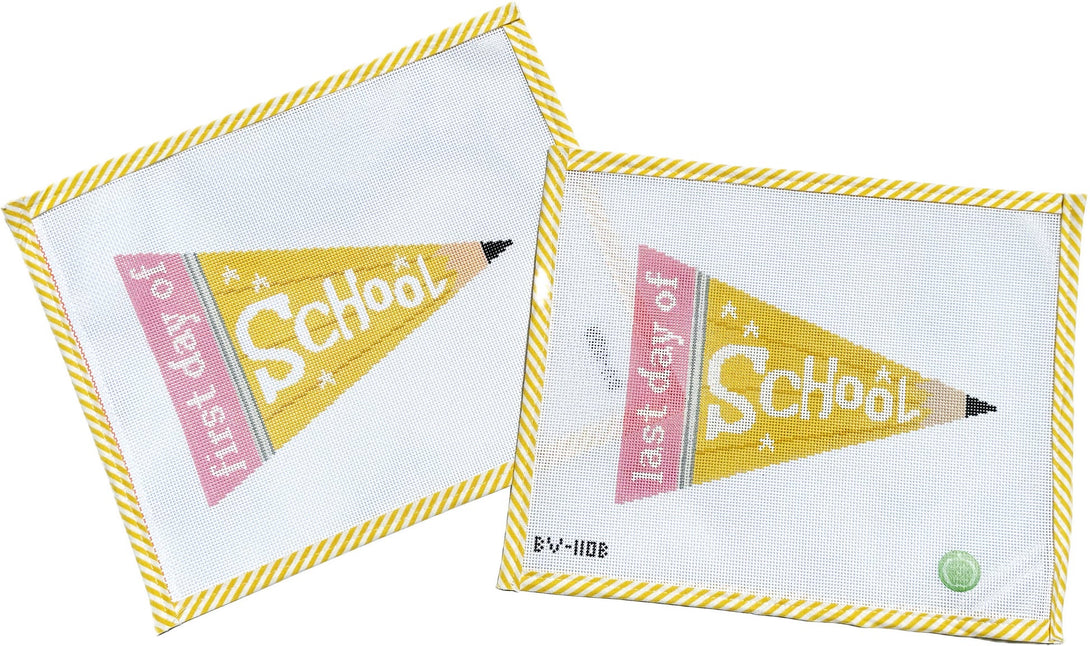 Back To School Needlepoint Canvas